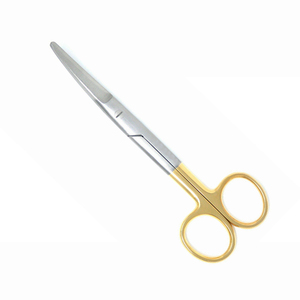 Vente en gros Ciseaux Metzenbaum demi-or courbés de 5 pouces en acier inoxydable Ciseaux chirurgicaux Metzenbaum super coupés - Product Image 1