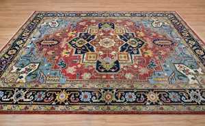 ชุดพรมปูพื้นด้านนอกสไตล์วินเทจทำมือลายนามธรรมไม่ซ้ำใครสำหรับห้องนั่งเล่น - Product Image 6