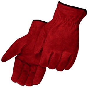 Guantes de Conducción de Cuero Vacuno Personalizables con Logotipo, Muñequera Ajustable, Reflectantes, Resistentes al Calor, para Trabajo - Product Image 5