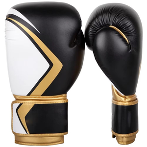 Gants de boxe professionnels personnalisés avec logo, confortables pour l'entraînement et les combats, pour hommes et femmes, avec lacets. - Product Image 4