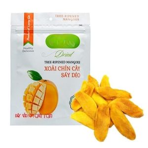 Envasado a granel OEM al por mayor, dulce y sabroso, amarillo, natural, en rodajas, color fruta seca, bocadillo, mango secado suave, Vietnam - Product Image 4