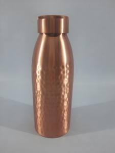 Bouteille d'eau en cuivre pur de qualité exportée pour l'eau potable du fabricant indien de bouteille d'eau en cuivre à vendre - Product Image 3