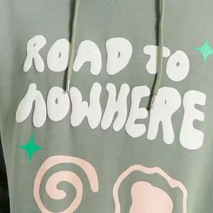 Sudadera con Capucha de Invierno Premium de la Mejor Calidad, 100% Algodón, 550 Gramos, Talla Grande, Forro Polar Sólido Transpirable, Duradera, con Logotipo Personalizado, Teñido Liso - Product Image 6