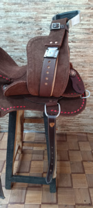 Premium Leather Hand Made Designer Durable Comfortable Racing Western English Horse Saddle Wood/Plastic Wholesale High Quality - Product Image 6