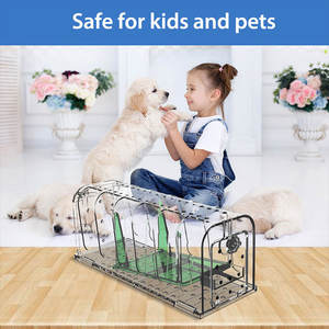 Vente en gros de souris attrape-rats intelligents, piège à souris réutilisable en plastique multi-prises robuste - Product Image 3