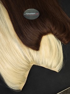 Perruques U-Part en Cheveux Humains Vierges à 100% avec Base en Soie, Couleur Marron, Confortables, Dentelle HD de Haute Qualité, Cuticules Entières, Style Jerry – Meilleures Ventes - Product Image 4