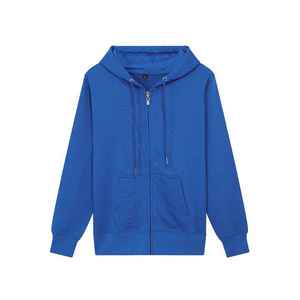 Venta caliente Unisex Pullover Sudaderas Multicolor Cremallera completa Sudaderas con capucha con forro polar Logotipos personalizables - Product Image 2