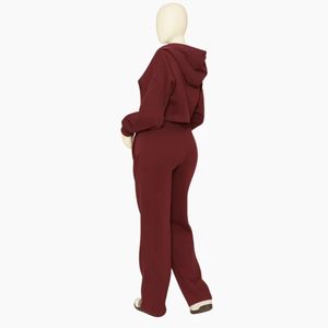 Chándal con Cierre y Corsé Personalizado para Mujer, Ropa Casual de Alta Calidad y Servicio OEM - Product Image 4