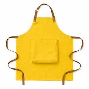 Delantal Clásico Verde de Lona sin Mangas con Bolsillo Frontal, Ecológico y Lavable a Máquina para Cocinar y Uso Diario - Product Image 3