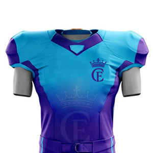 เครื่องแบบฟุตบอลเยาวชนและผู้ใหญ่ชุดยูนิฟอร์มอเมริกันฟุตบอลสั่งทำได้ - Product Image 3