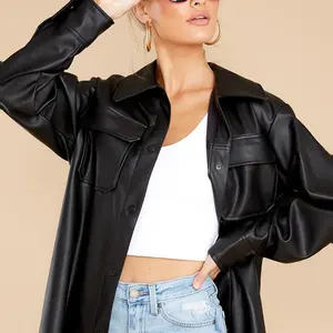 Veste en cuir de mouton grande taille pour femmes automne et hiver vêtements d'extérieur de moto avec fonction respirante en gros pour dames - Product Image 3