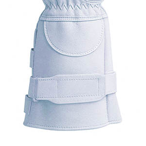 ถุงมือหนังวัวสำหรับงานเชื่อมหนังวัวกันความร้อนถุงมือดับเพลิงเพื่อความปลอดภัยในการดับเพลิง - Product Image 3