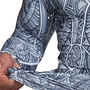 Rash Guard personnalisé à manches courtes Surf Logo MMA Factory Direct Sublimation Rash Guard Jiu Jitsu Votre propre conception - Product Image 6