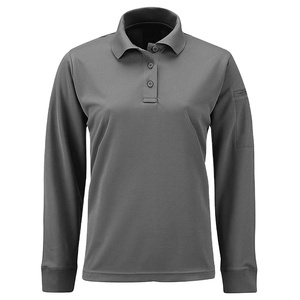 Cotton logo Colorful Polyester Sublimation Printing Lapel Men Polo <b>T</b>-<b>Shirt</b> Long Sleeved Unisex Work Polo <b>Collared</b> <b>Shirt</b> 2026 - Product Image 2