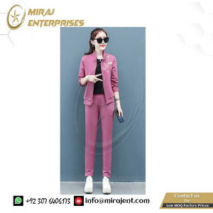 Nuevo conjunto de dos piezas de talla grande, Top y pantalones, conjunto de mujer, traje deportivo de talla grande, chándal de moda para mujer, primavera y otoño - Product Image 3