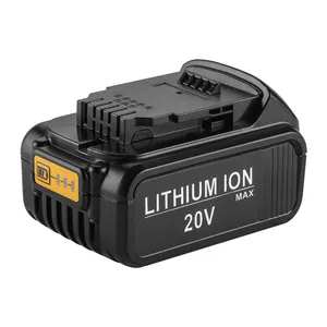 Batería de iones de litio para dewalt, 20V, 6.0Ah, envío desde EE. UU./Canadá