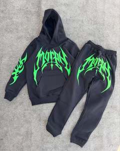 Servicio OEM, Conjunto de Sudadera con Capucha y Pantalones Deportivos de Invierno Ecológicos Hechos a Medida, Secado Rápido, Chándal para Hombre, MOQ Bajo - Product Image 1
