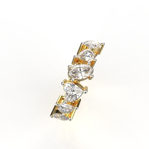 Avarta Jewellery Bague en or avec diamant et éclat éternel - Product Image 4