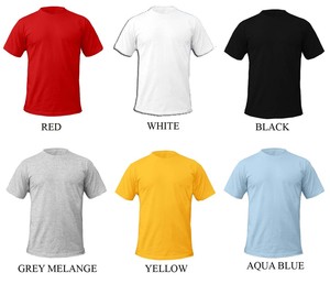 Venta mejor precio al por mayor promoción jóvenes adultos y niños tamaño poli algodón camiseta para promoción maratón sorteo grupo eventos regalos - Product Image 2