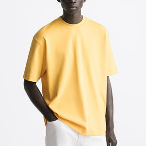 Vente en gros T-shirt lourd surdimensionné personnalisé 3D mousse bouffée impression hommes t-shirt impression logo t-shirt pour homme vêtements pour hommes - Product Image 2