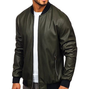 Veste en cuir Veste en cuir pour homme pour motard en cuir d'agneau véritable de qualité supérieure Vestes pour homme de grande taille - Product Image 3