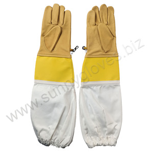 Guantes de apicultor de todos los tamaños, protección para abejas, precio al por mayor - Product Image 4