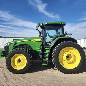 Tracteur utilitaire John Deere 6120M 120HP d'occasion 2021 avec composants moteur, pompe à engrenages et moteur à roues pour fermes - Product Image 1