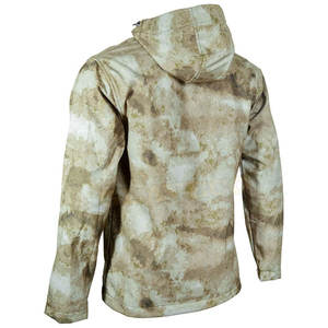 Chaqueta Softshell hecha a medida para hombre con estilo callejero Venta directa de fábrica Patrón de letras con cuello con capucha de invierno - Product Image 6