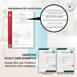 Champú HAIRSTRO Hecho en Corea, Fórmula Concentrada de 200 ml, Equilibrio del Cuero Cabelludo, Sensación de Limpieza, Comodidad Diaria, Alivio de la Caída del Cabello - Product Image 5
