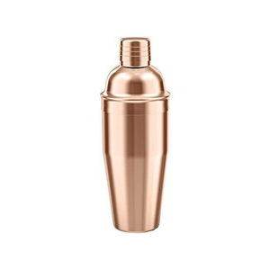 Coctelera de Acero Inoxidable Elegante y Moderna, Color Oro Rosa, Diseño Antiguo, Coctelera de Metal para Mojito, para Bar, al Mejor Precio - Product Image 1