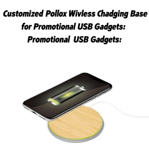 Base di Ricarica Wireless Personalizzata Pollux per Gadget USB Promozionali - Product Image 3