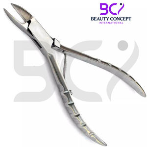 Cortauñas de Podología de Alta Resistencia de 6 Pulgadas, Curvado, de Acero Inoxidable, para Uñas Gruesas y Cutículas, con Mandíbula Ancha - Product Image 3