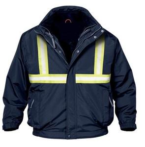 Chaqueta de Trabajo Tipo Bomber, Ropa de Seguridad, Chaqueta de Trabajo de Alta Visibilidad para Invierno, Chaqueta Reflectante Impermeable de Alta Visibilidad para Hombre - Product Image 4