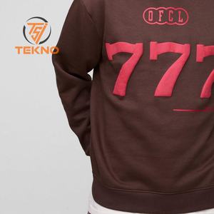 Vêtements d'extérieur unisexe Puff Printing hoodies Top Trend Anti Wrinkle Offre Spéciale de haute qualité pas cher prix Puff Printing sweats à capuche pour hommes - Product Image 5