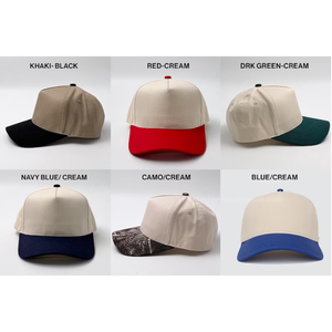 OEM ODM Vietnam fábrica personalizada de moda 5 paneles estructurado sombrero de béisbol personalizado bordado Logo sombreros Unisex al aire libre - Product Image 4