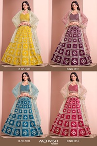 ชุดแต่งงานผ้าไหมทรงเอไลน์คลาสสิกพิมพ์ลายยาวถึงพื้น - Product Image 5