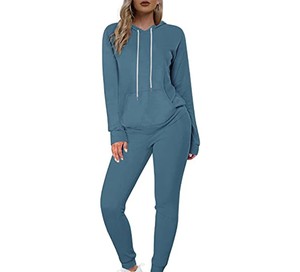 Survêtement de pull pour femmes de haute qualité tissu doux motif solide meilleur design pour l'hiver prix raisonnable - Product Image 5
