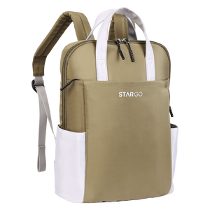 Customized Minimalist Style Vintage PE Laptop Backpack EVA <b>Waterproof</b> Zipper Closure Top Favorite for <b>Outdoor</b> Travel School Use - Product Image 3