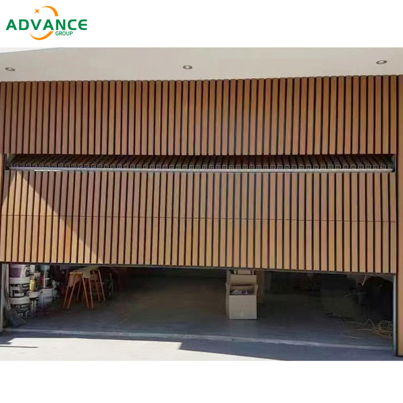 Durable Aluminum Fence Sectional Garage Gate