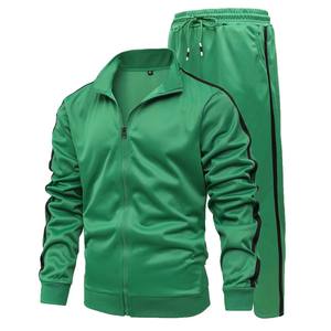 Design pas cher Propre Logo Adult Wear 65% Coton 35% Polyester Survêtement d'échauffement personnalisé de dernière qualité - Product Image 2