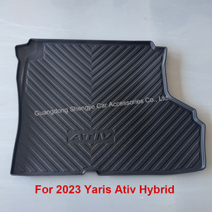 แผ่นรองท้ายรถยนต์แบบกันน้ำ 3 มิติ TPE <span class=keywords><strong>ส</strong></span>ำหรับ Toyota Yaris <span class=keywords><strong>Ativ</strong></span> ปี 2023-2026 - Product Image 3