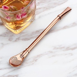 Premium Stainless Steel Bent <b>Drinking</b> <b>Straw</b> Reusable Smooth Edge Eco Friendly Design For Cocktails Juice And Daily Use - Product Image 4