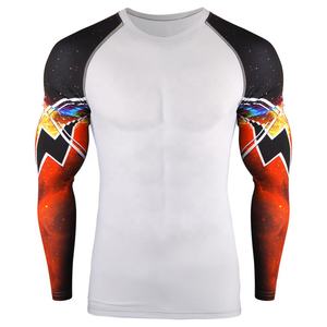 Camiseta de Protección Solar Anti-UV para Hombre, Manga Larga, Ecológica, Marca Privada, Secado Rápido, Tejido Transpirable para Natación en la Playa, MOQ Bajo - Product Image 4