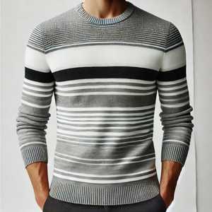 DYNEGO APPARELS Custom Design <b>Men's</b> Winter Fleece Thickness 100% Wool Anti-Pilling Turn-down Collar <b>Pullover</b> Embroidery Low MOQ - Product Image 1
