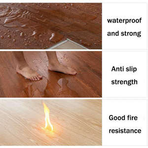 Échantillons de revêtements de sol SPC antidérapants 4mm 5mm 6mm à surface lisse, système clic, résistants à l'usure, pour application intérieure en hôtels - Product Image 3