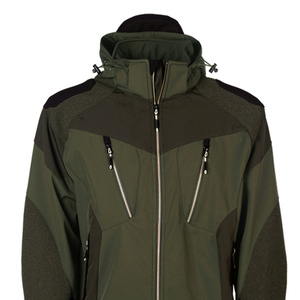 Veste tactique imperméable pour homme, coupe-vent, softshell, thermique, à capuche, en polaire, pour la randonnée en plein air, camouflage - Product Image 2