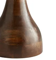Table d'appoint en bois au design antique, finition bois poli, idéale pour décorer la maison, les hôtels, les restaurants, vente chaude, table d'appoint de qualité supérieure.