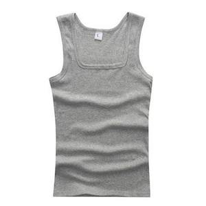 2025 nouveaux hommes pur coton serré gilet décontracté sport débardeurs d'âge moyen sans manches basique hauts séchage rapide musculation gilet - Product Image 5
