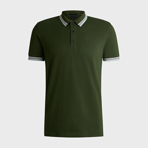 Derniers t-shirts polo décontractés à la mode de rue vêtements pour hommes derniers modèles polos pour hommes vente en gros - Product Image 1