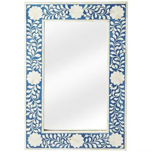 Miroir mural décoratif unique en os incrusté fait à la main en Inde, design Art Déco, léger, moderne, personnalisable, cadre de haute qualité pour la maison - Product Image 3